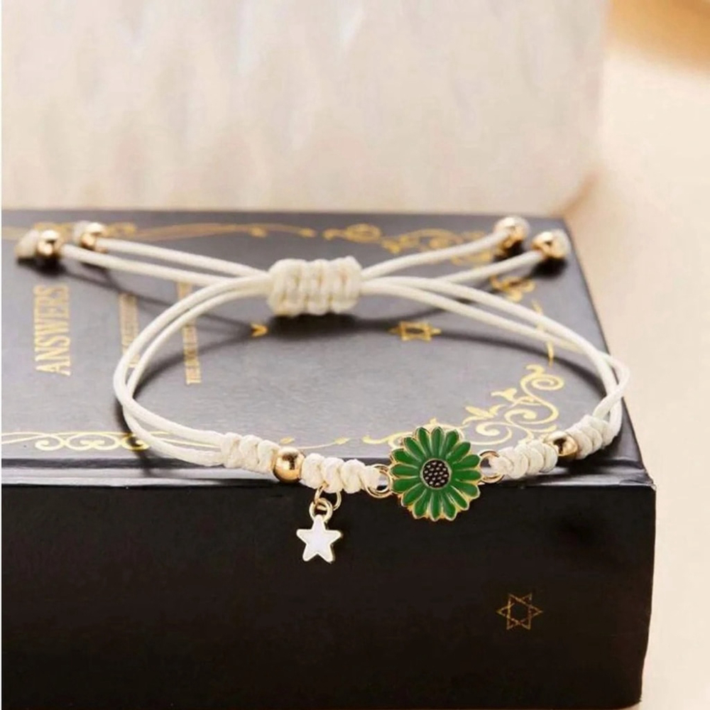 ⚠️Clearance Colorful Handmade Sunflower Bracelets SS - Picture 10 of 10